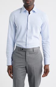 BOSS Hank Kent Performance Twill Dress Shirt