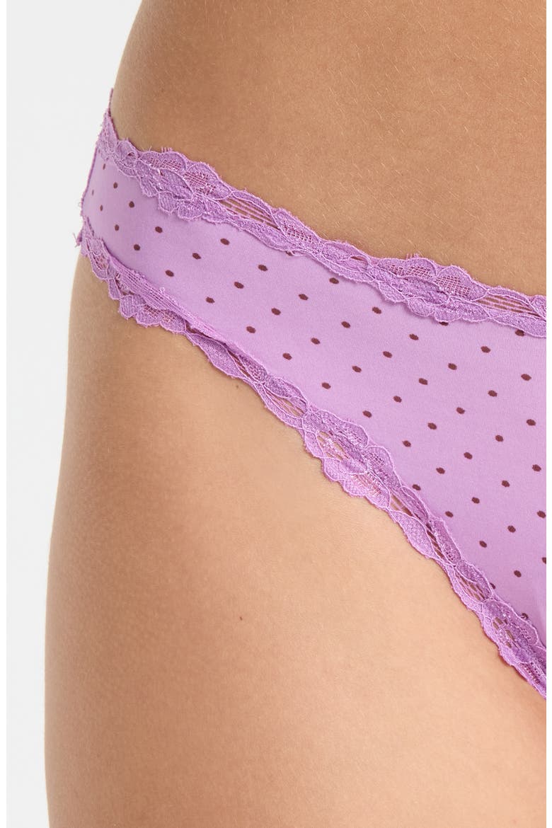 Intimately FP Charlie Micro Bikini, Alternate, color, PURPLE DOT