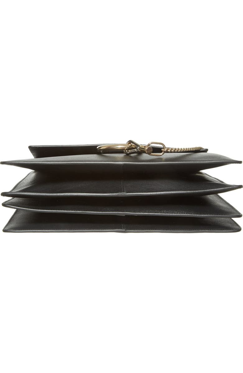 Chloé 'Faye' Leather & Suede Shoulder Bag, Alternate, color,