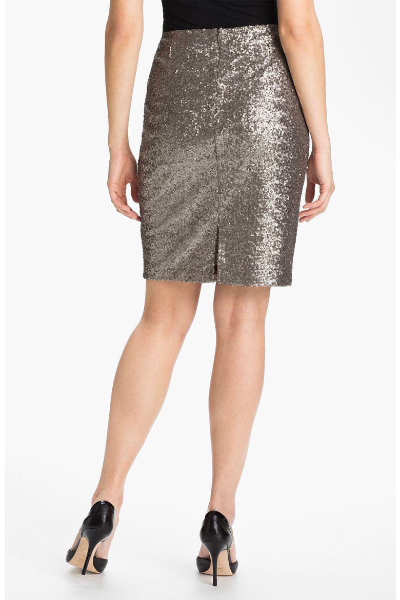 Sequin Skirt, Alternate, color, TAUPE