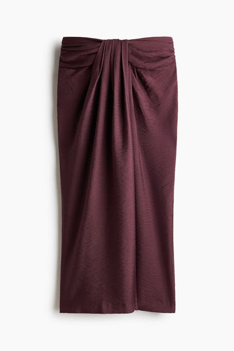 Twist-detail Skirt