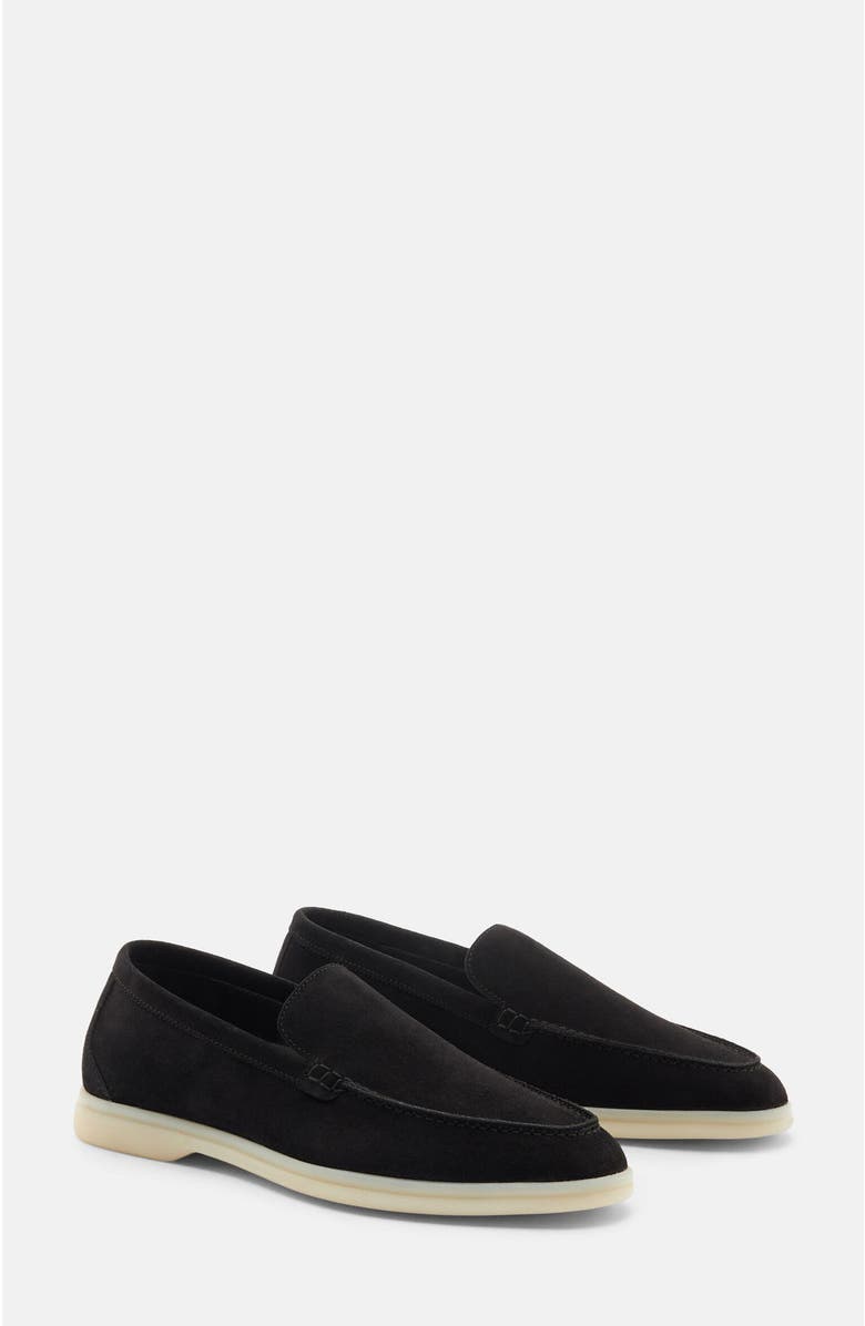 SCAROSSO Ludovica Loafers, Alternate, color, Black Edit - Suede