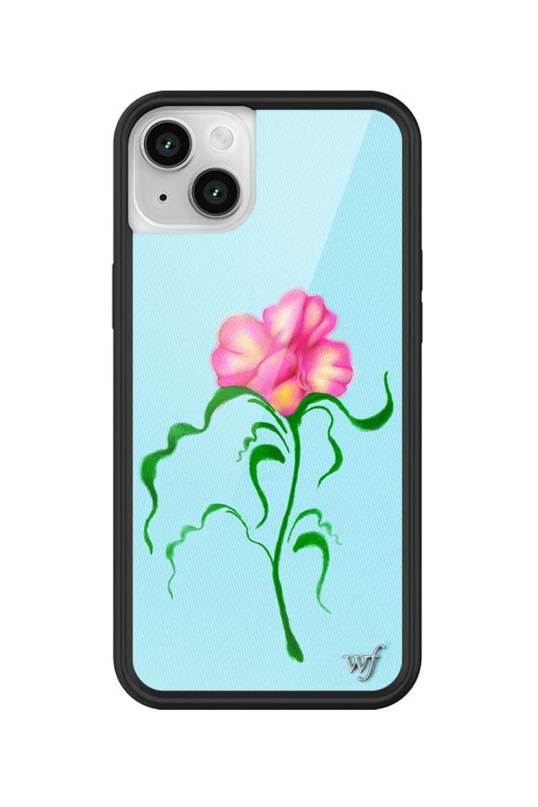 Dancing Flower iPhone Case, Alternate, color, Blue