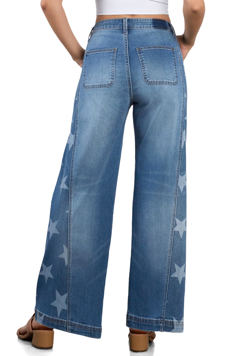 Superstar Wide Barrel Jeans, Alternate, color, STAR DENIM