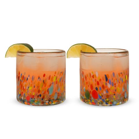 Segunda Vida Artistico Recycled Tumblers Set of 2