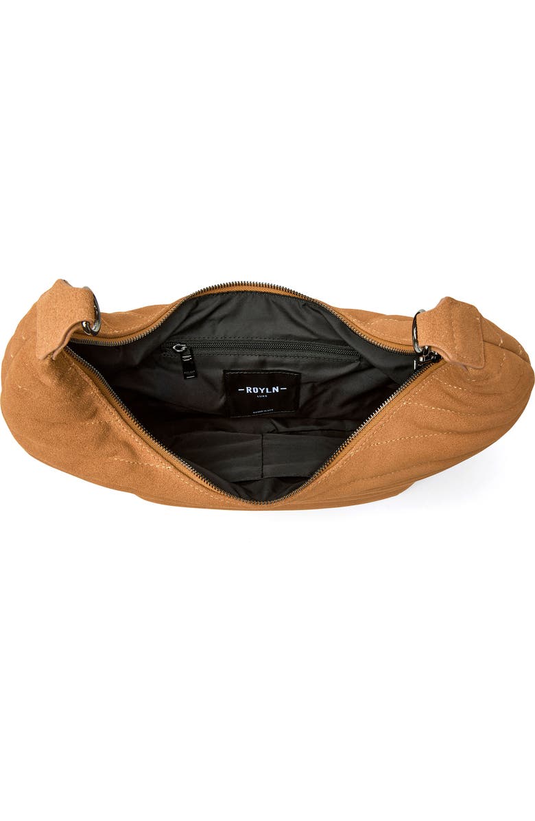 THINK ROYLN Moonstruck Shoulder Bag, Alternate, color, Terracotta Suede