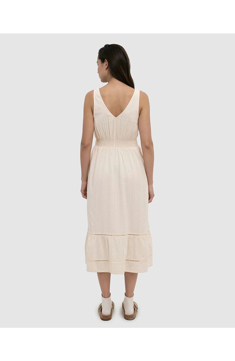 tentree Arcadian Dress, Alternate, color, White Oak
