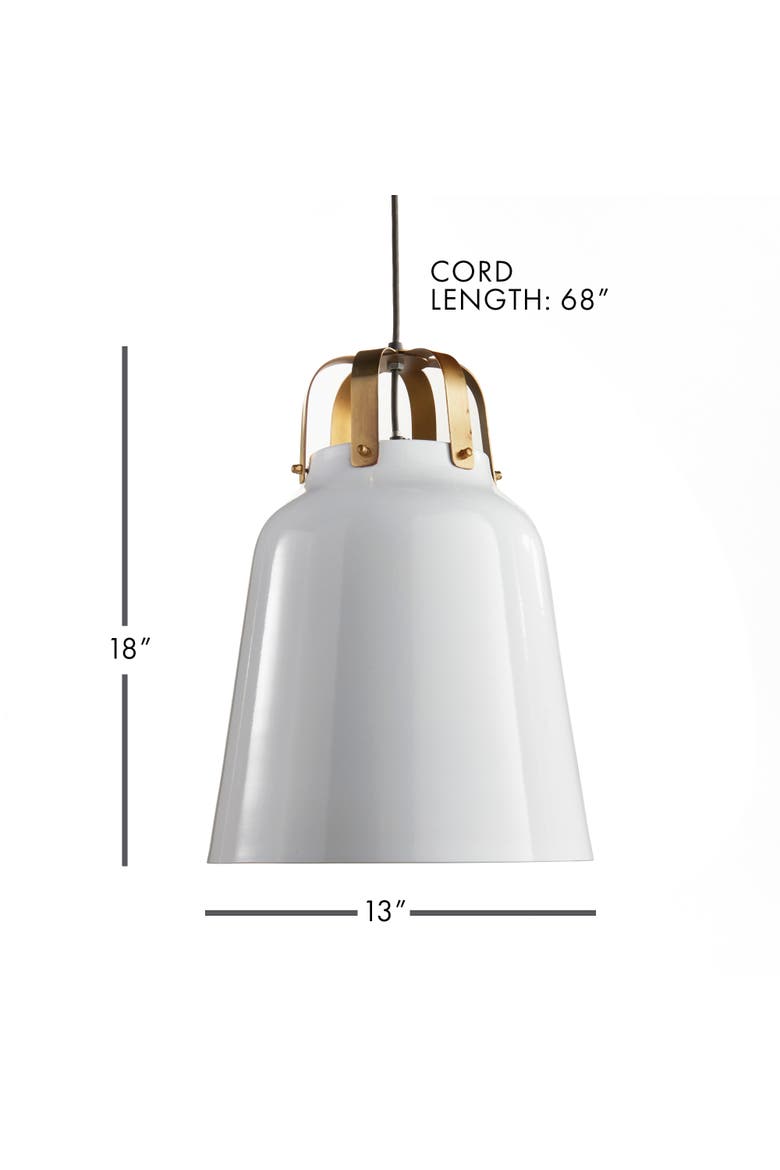 Finley Pendant, Alternate, color, White