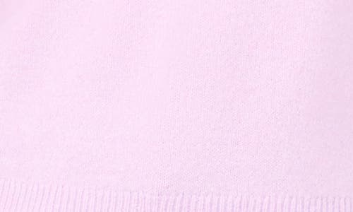 Cece Bow Detail Puff Sleeve Sweater In Pink