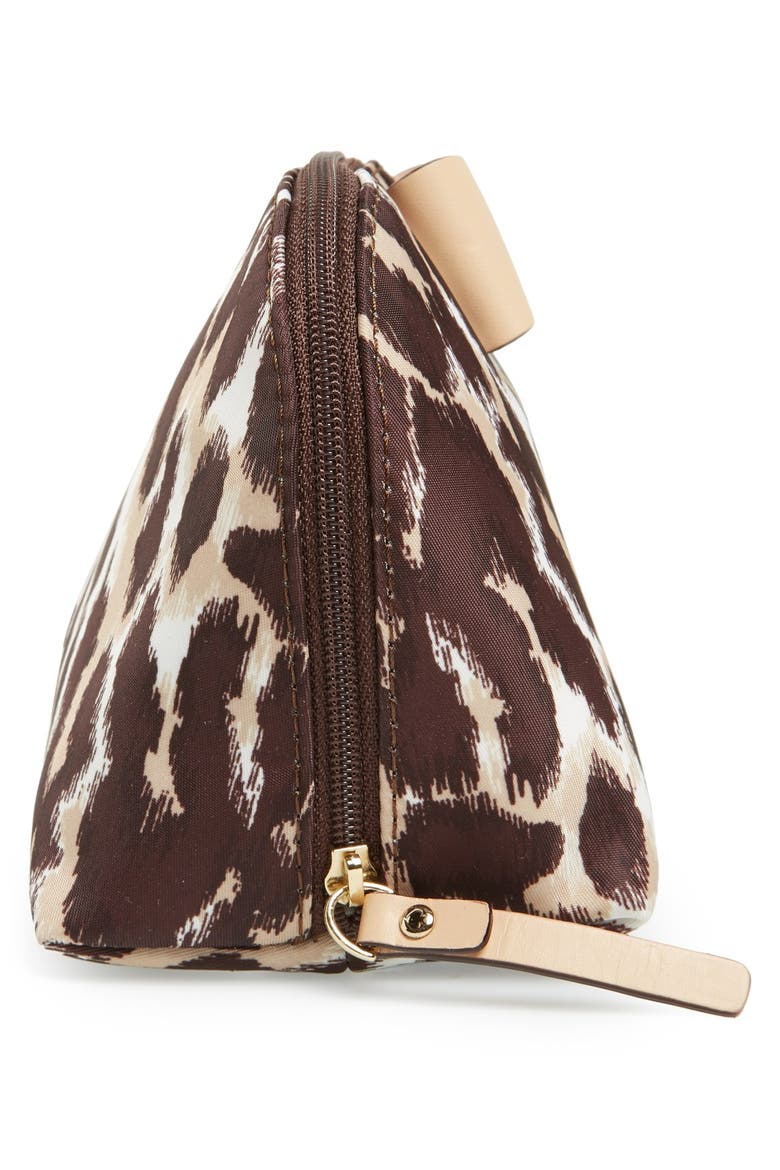 'veranda place - annabella' nylon pouch, Alternate, color, LEOPARD