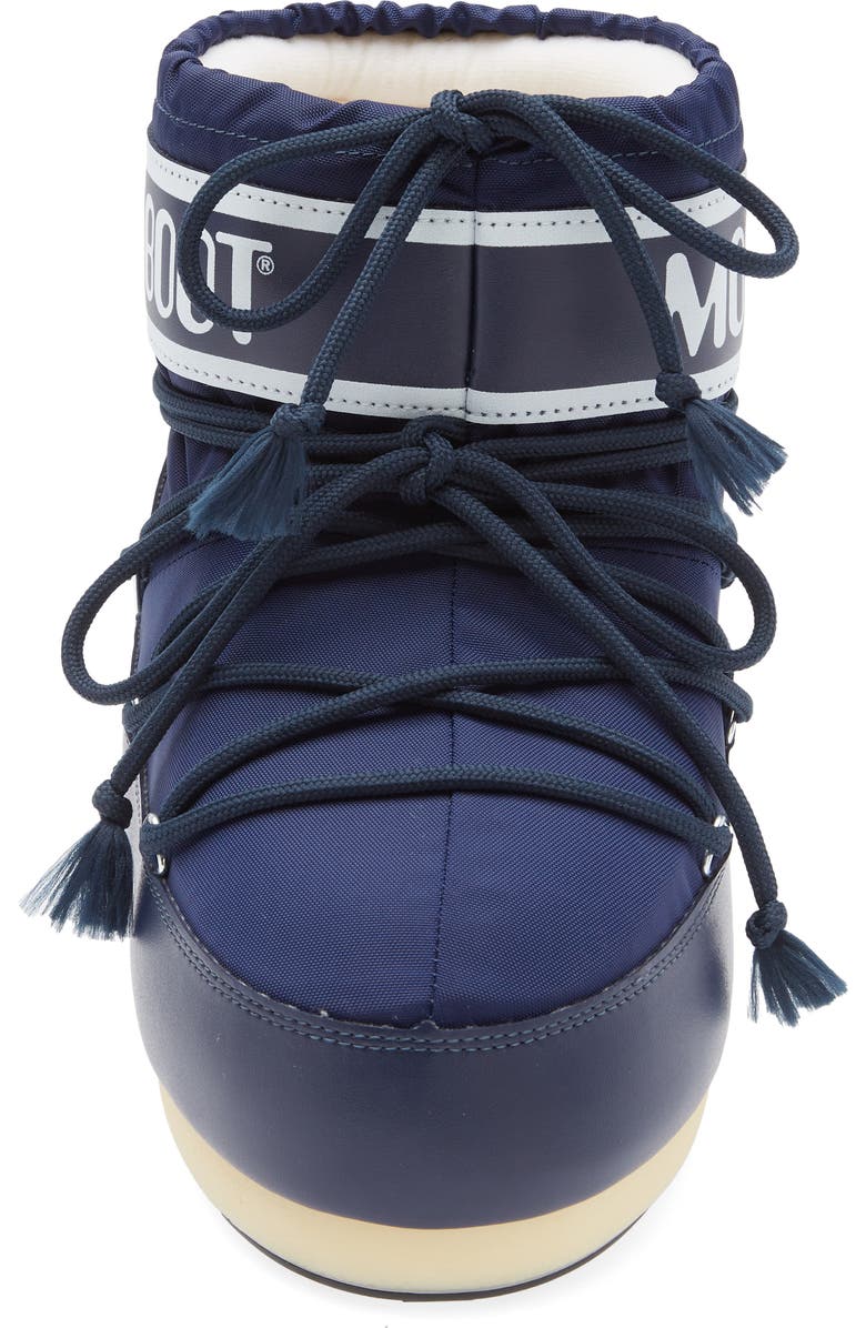 Moon Boot<sup>®</sup> Icon Low Water Repellent Nylon Boot, Alternate, color, Blue