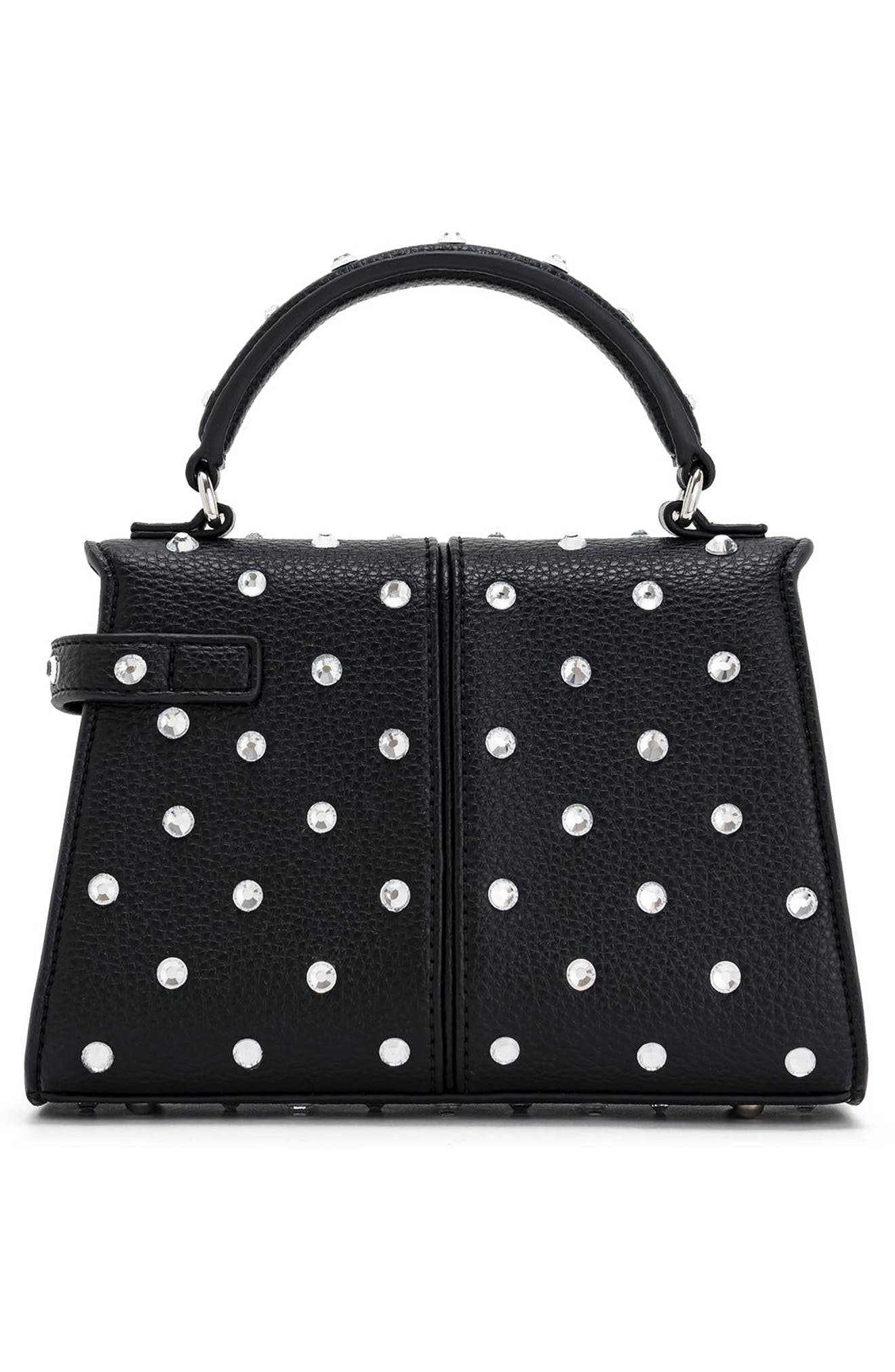JW PEI Elise Crystal Embellished Top Handle Bag, Alternate, color, 