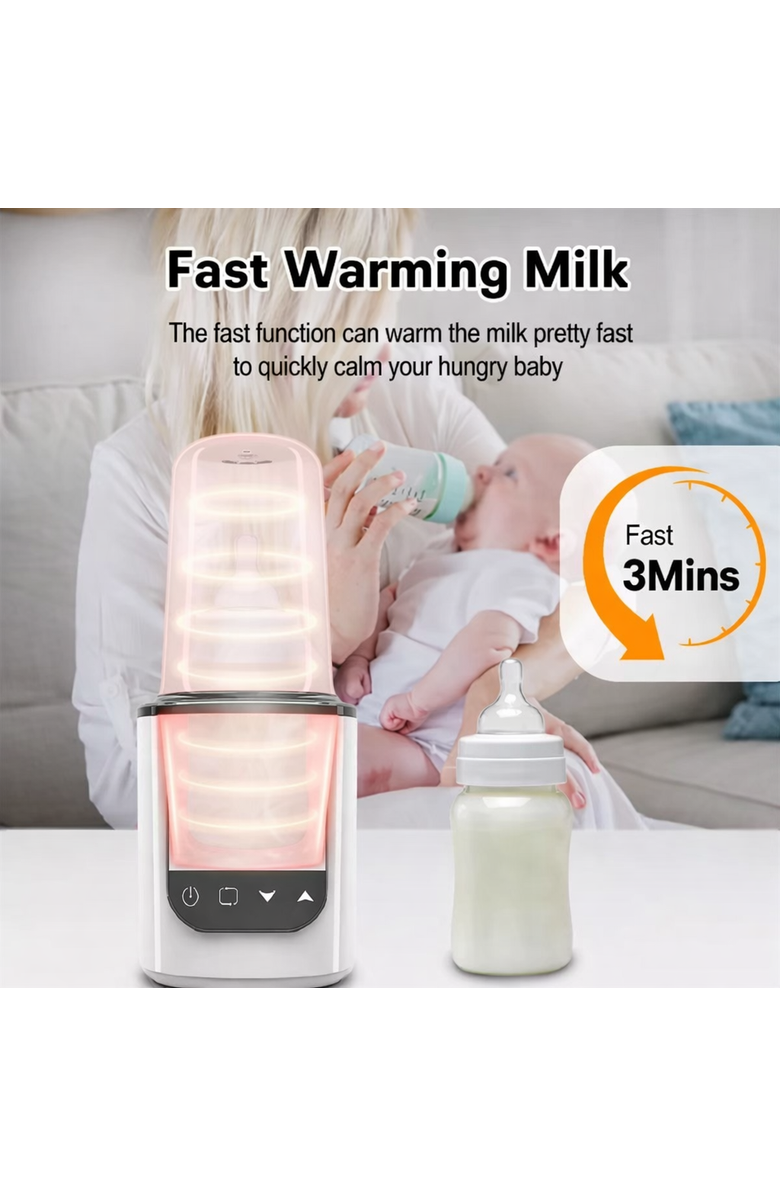 Sperric Fast Temperature Control Baby Bottle Warmer and Sterilizer, Alternate, color, White