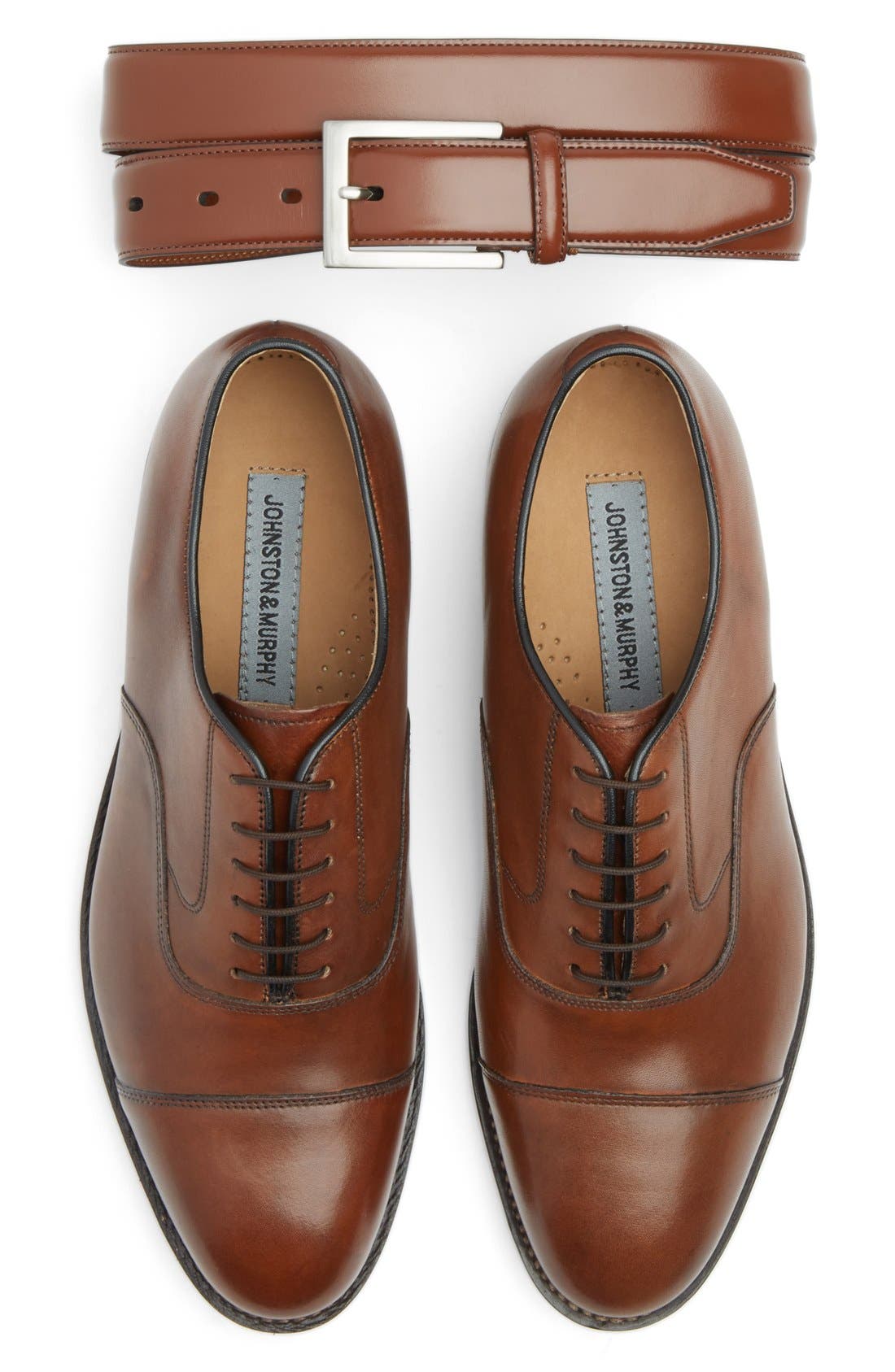 Johnston & Murphy 'Melton' Oxford, Alternate, color, Tan