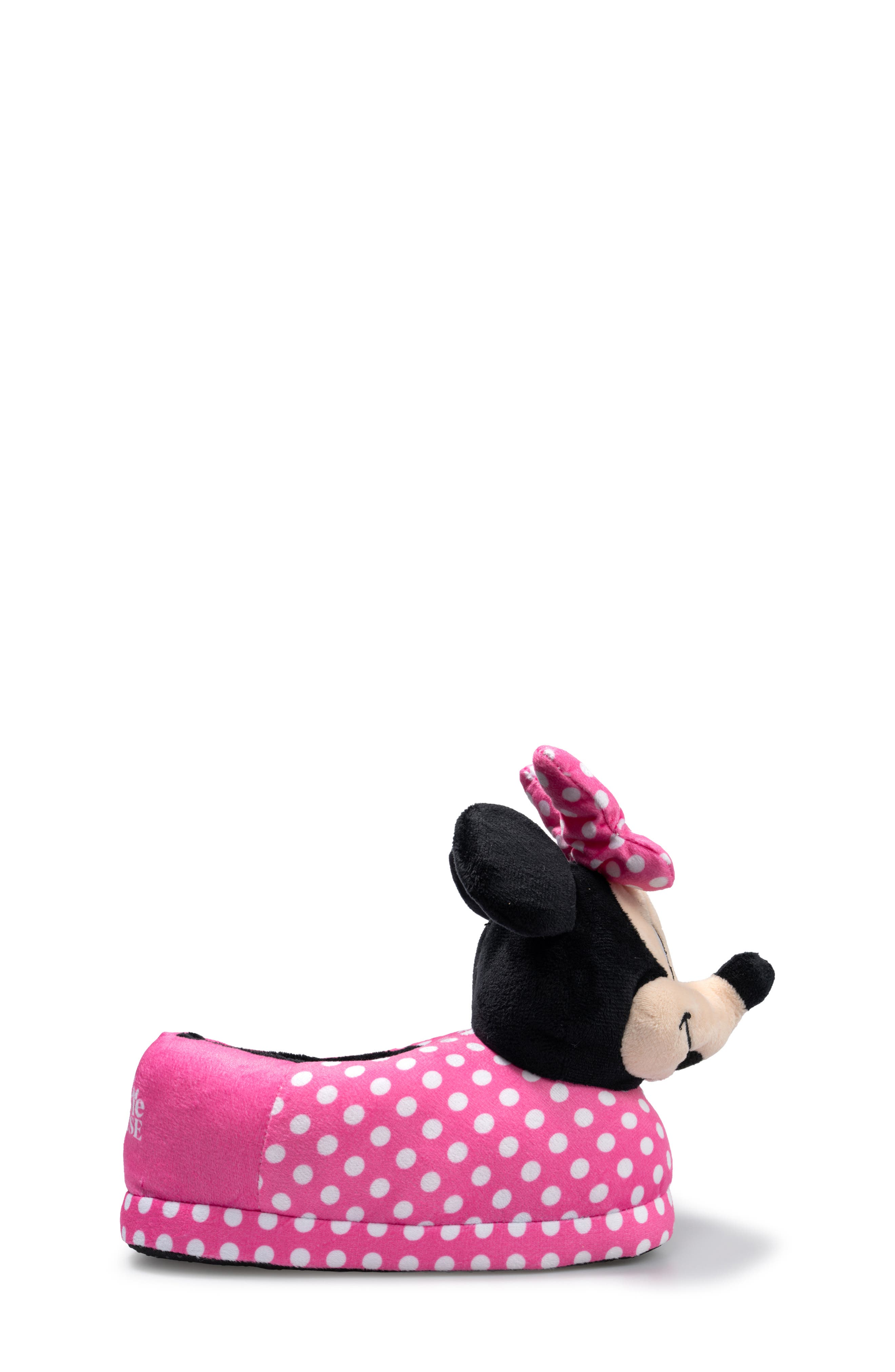 Ground Up Kids' 3D Minnie Mouse Slipper, Alternate, color, Pink