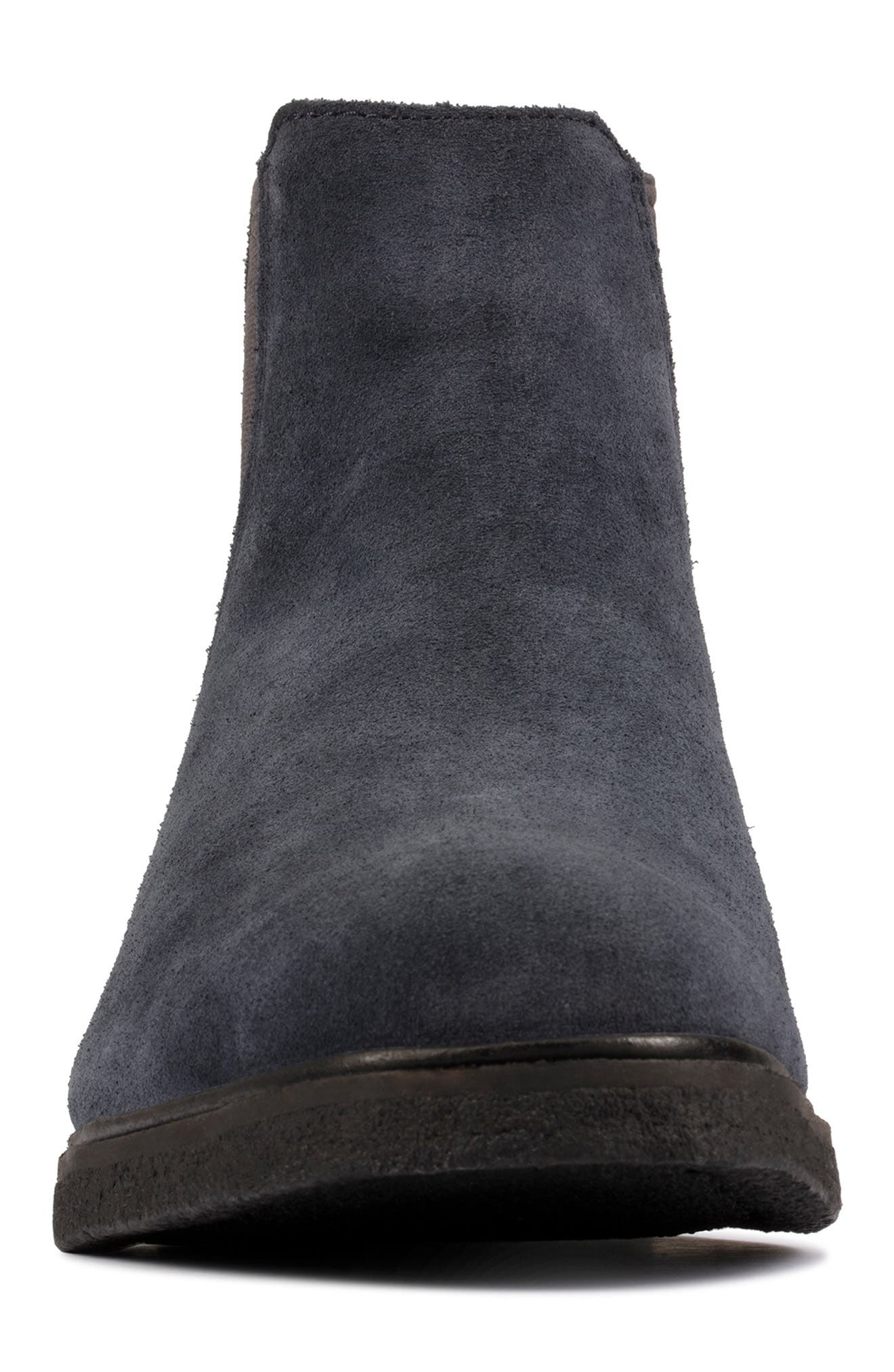 Clarkdale Gobi Chelsea Boot, Alternate, color, NAVY SUEDE