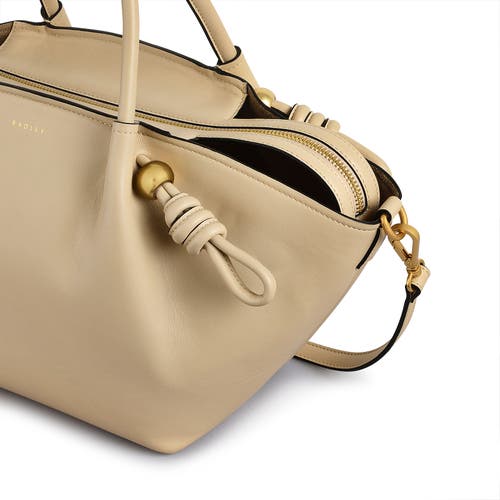 Radley London The Romilly Medium Ziptop Satchel Bag In Stone