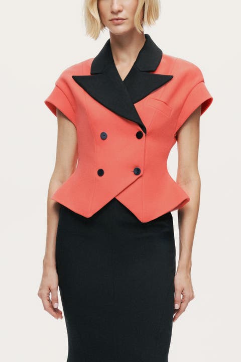 Short Sleeve Tailored Vest