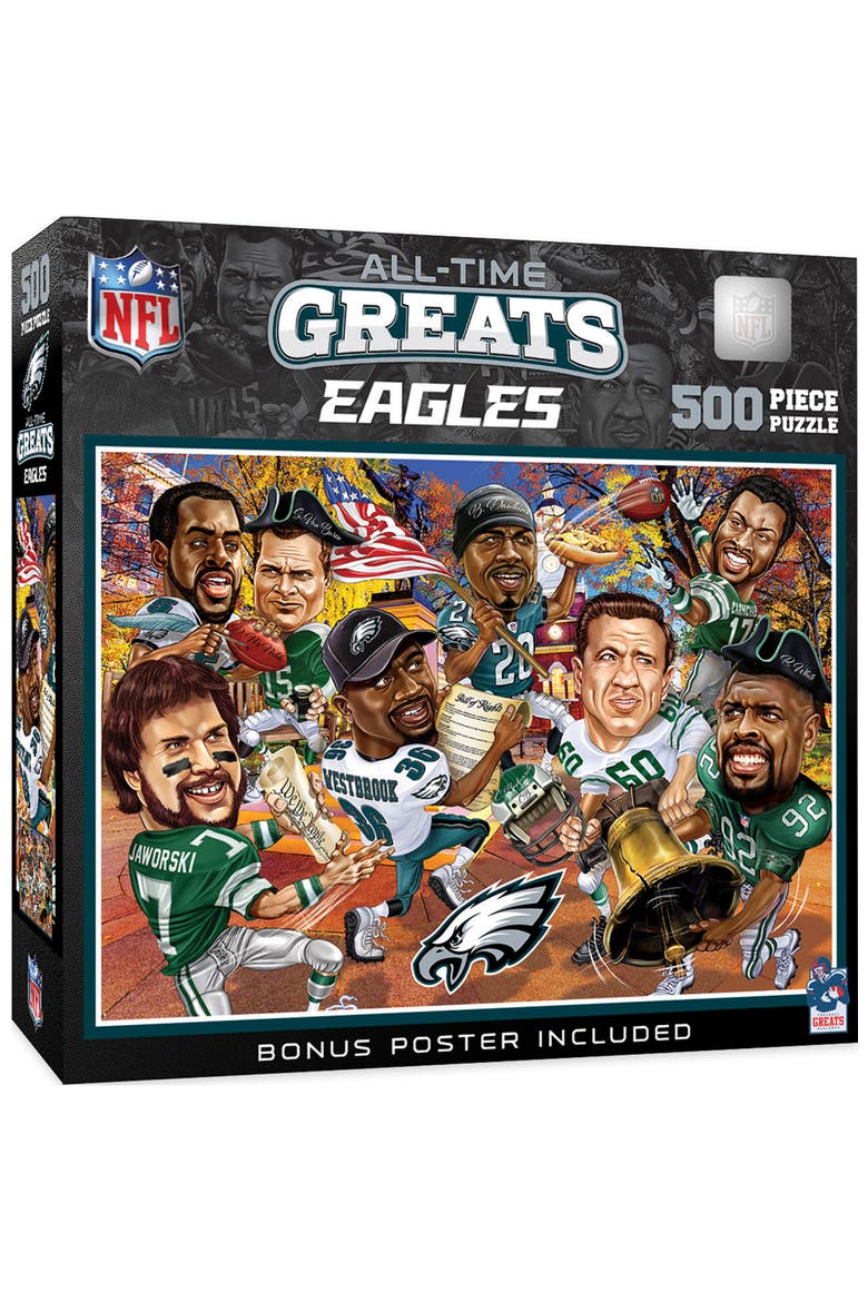 Philadelphia Eagles 500 Piece Puzzle, Main, color, Multicolor