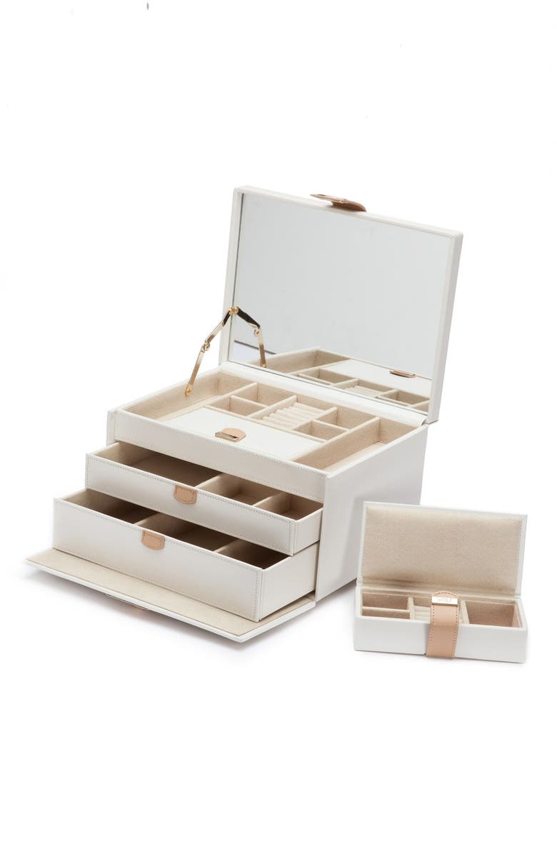 WOLF 'Chloe' Jewelry Box, Main, color,