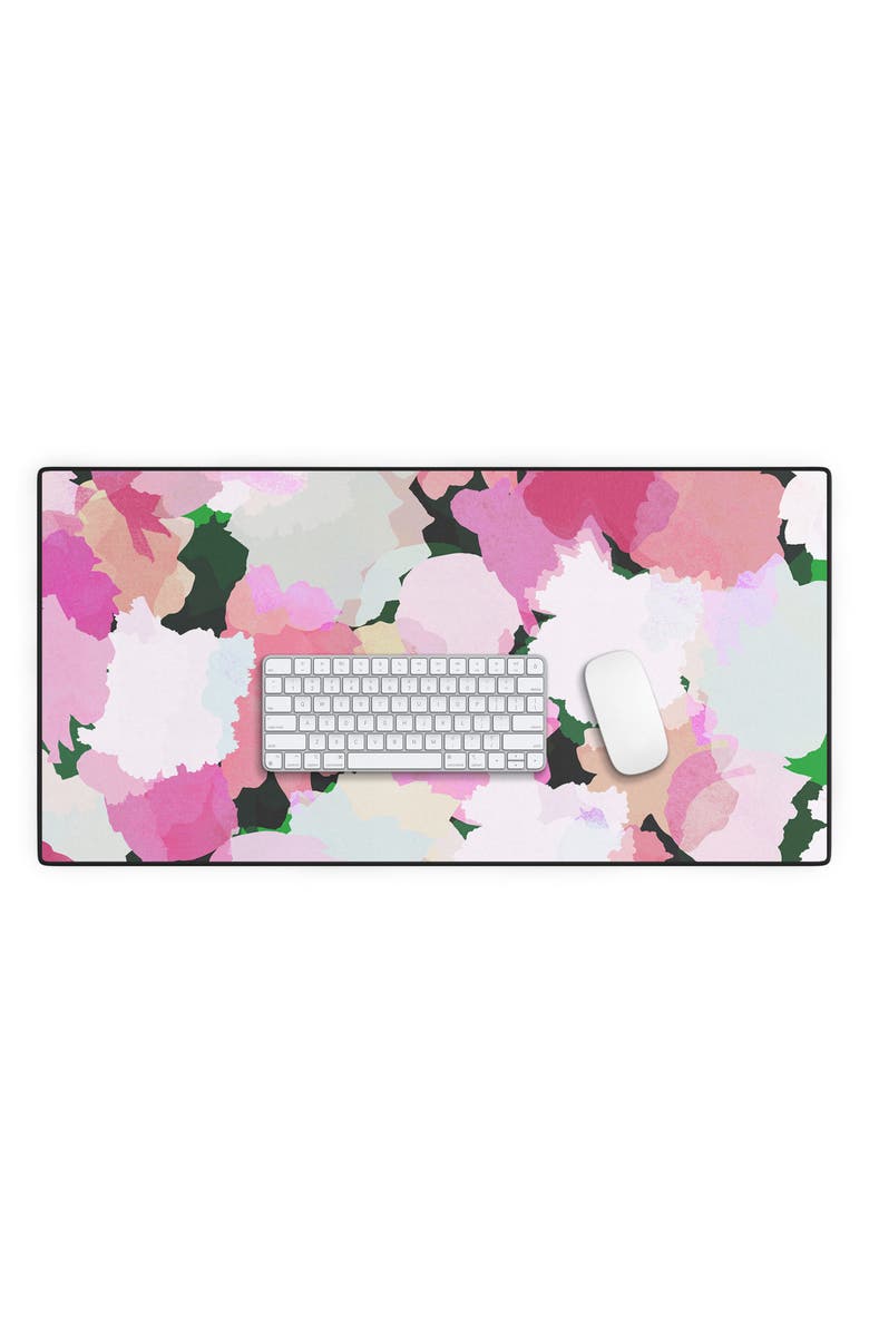 Deny Designs Georgiana Paraschiv Bloom IV Desk Mat, Alternate, color, Multi