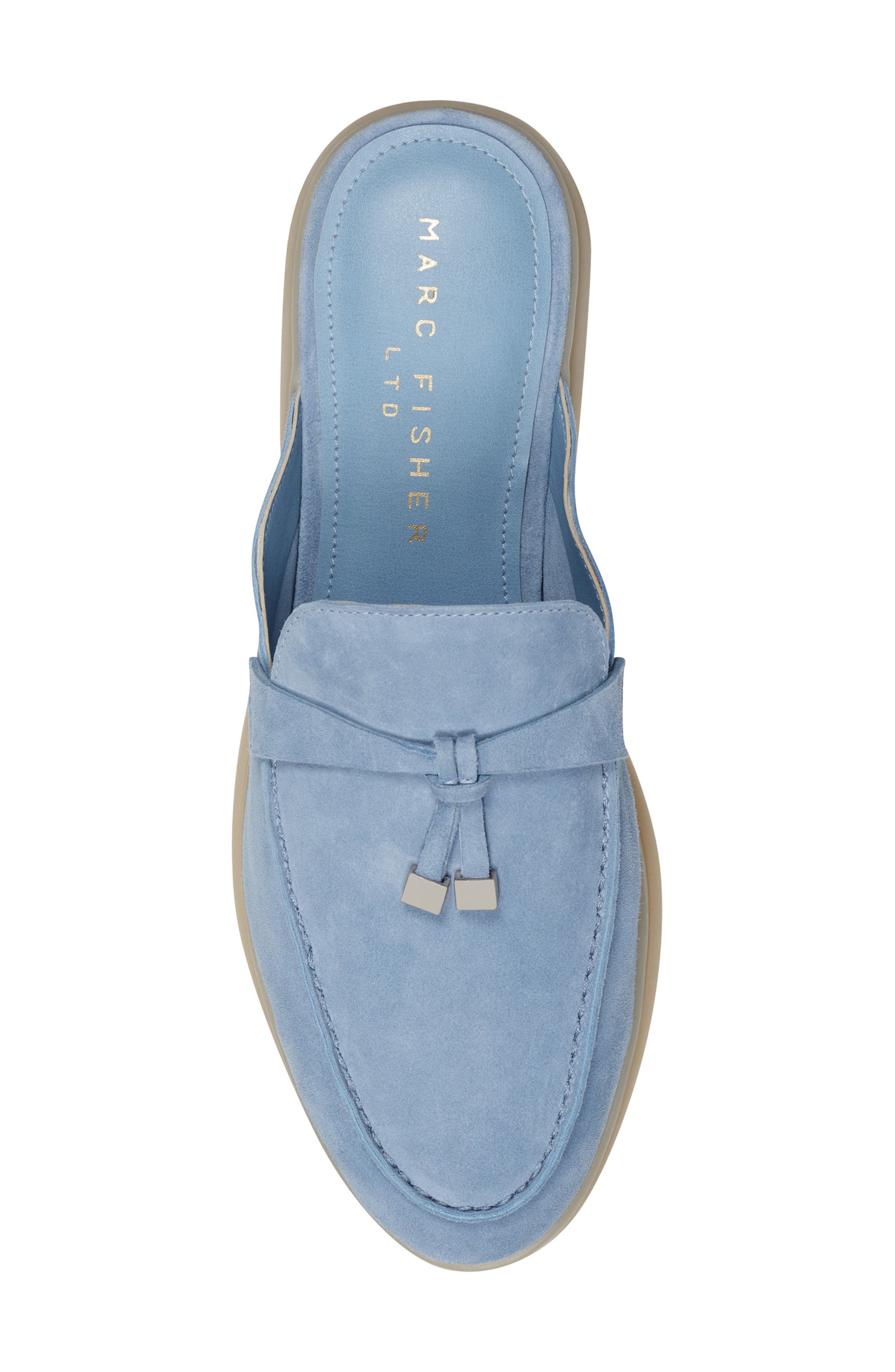 Yarila Loafer Mule, Alternate, color, LIGHT BLUE