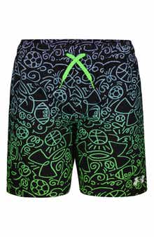 Under Armour Kids' Doodle Energy Volley Swim Trunks