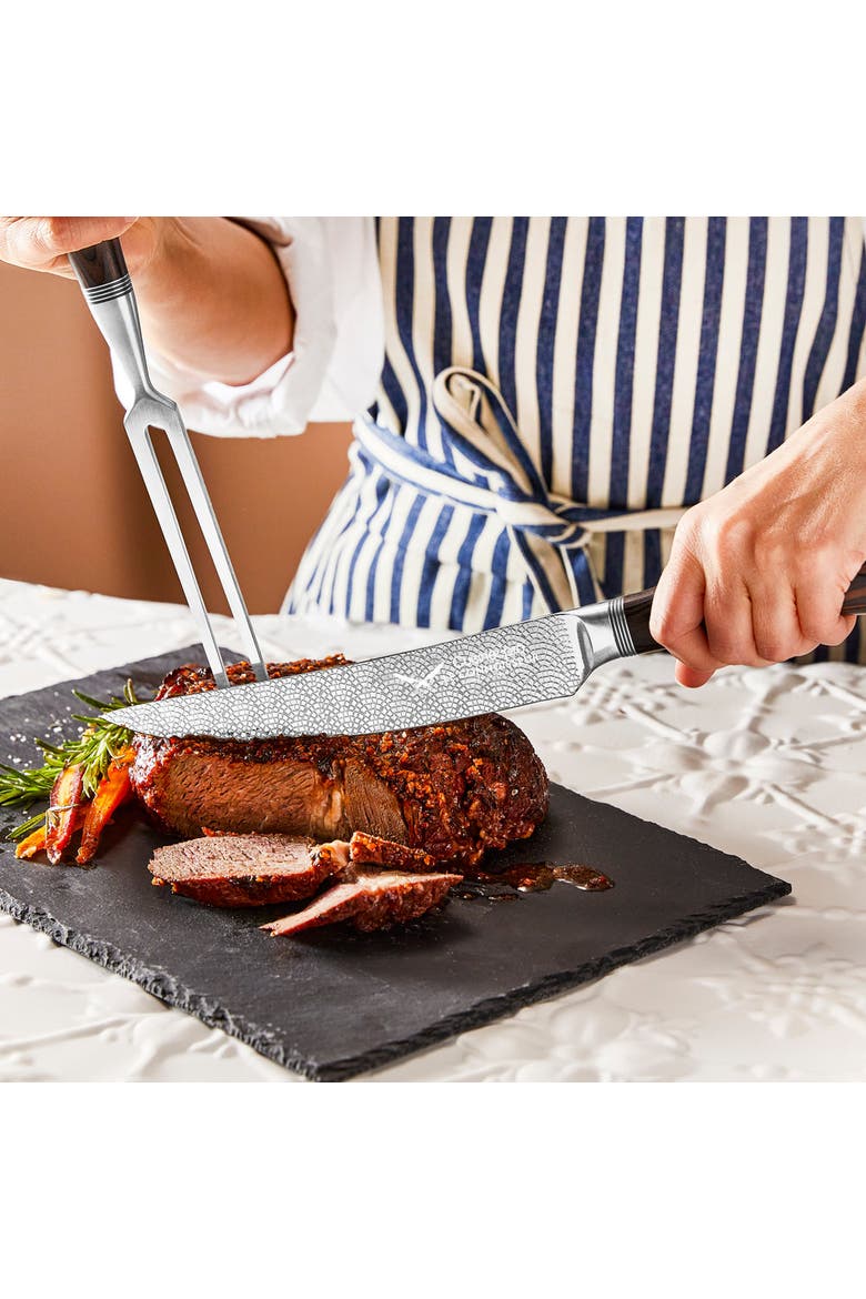 LE CONNOISSEUR™ Carving Knife Set, Alternate, color, Silver