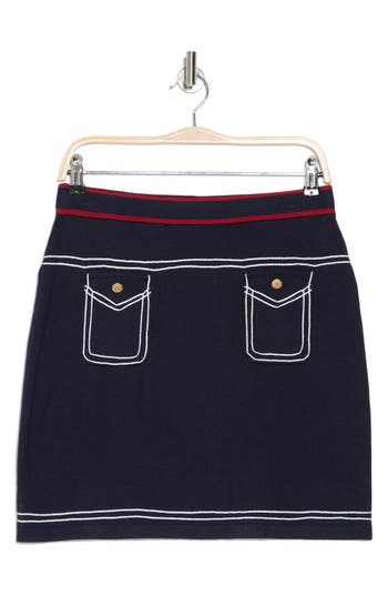ADRIANNA PAPELL ADRIANNA PAPELL SWEATER MINISKIRT 