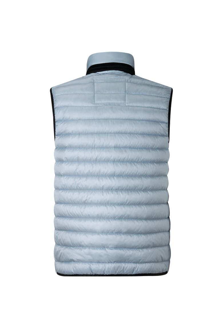 Lasse Lightweight Down Vest, Alternate, color, Light blue