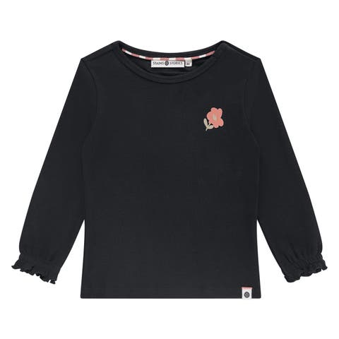 Ribbed Long Sleeve Top