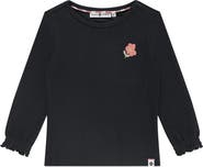 Stains and Stories by Babyface Ribbed Long Sleeve Top