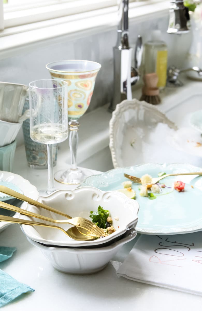 VIETRI Incanto Stone Baroque Cereal Bowl, Alternate, color, White