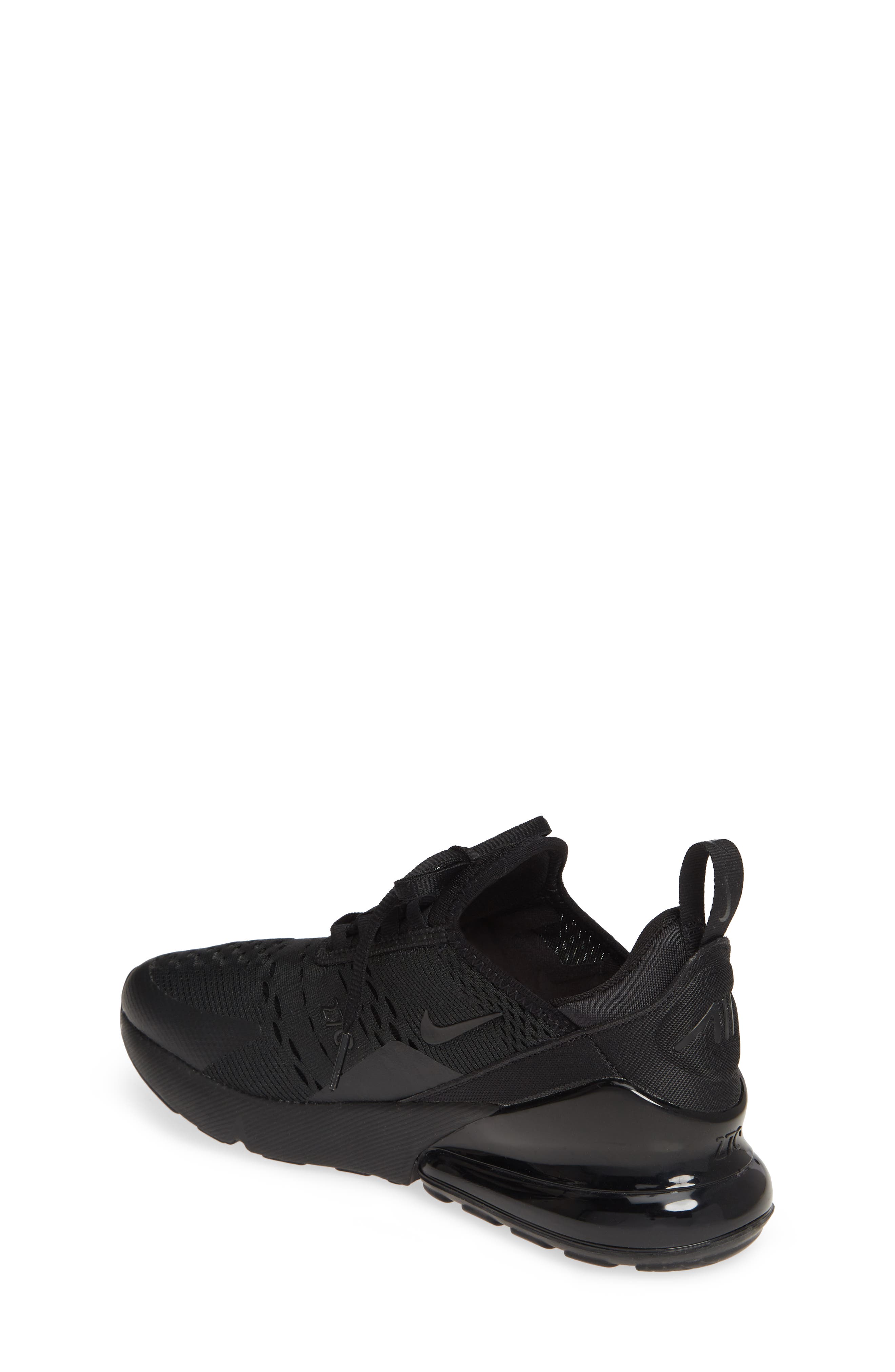 Nike Air Max 270 Sneaker, Alternate, color, Black/ Black