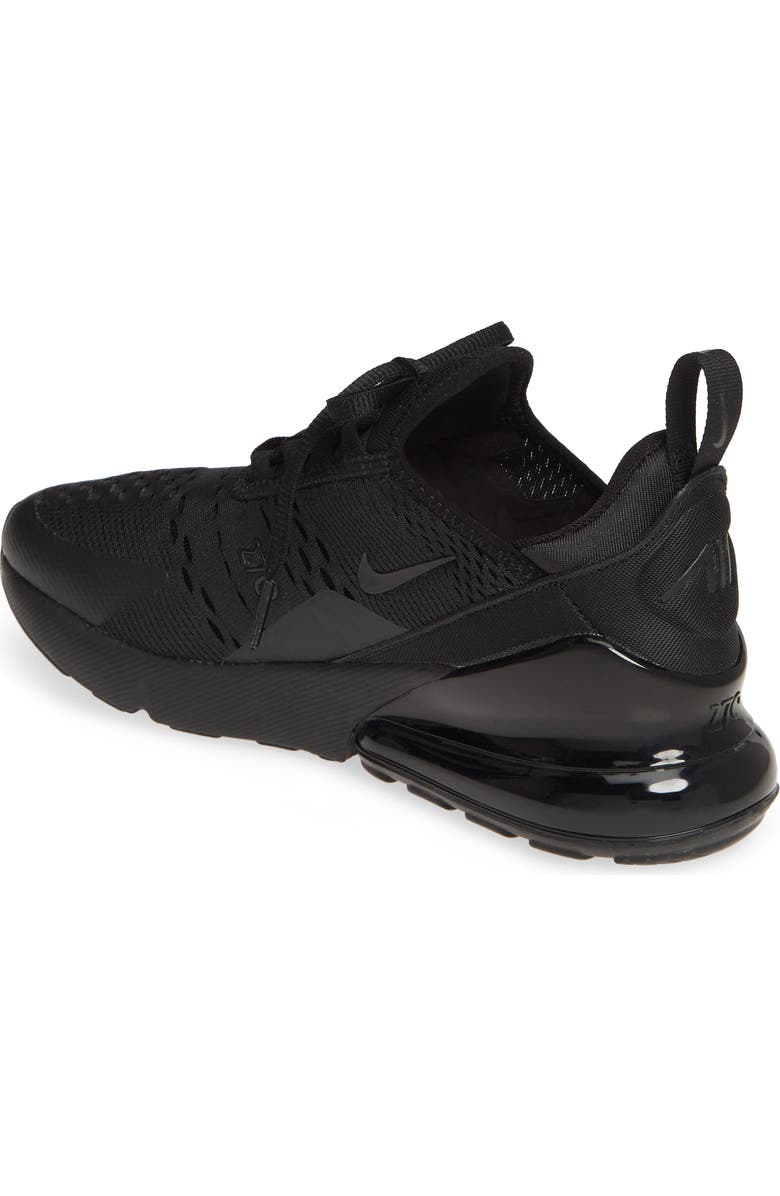 Nike Air Max 270 Sneaker, Alternate, color, Black/ Black