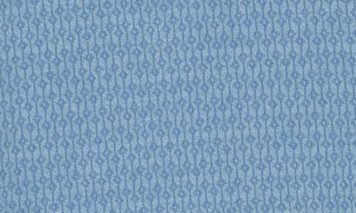 Original Penguin Geometric Jacquard Jersey Polo In Blue