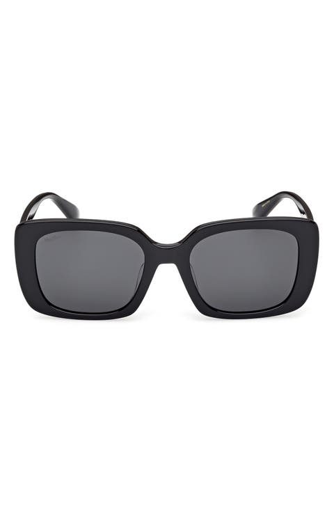 54mm Square Sunglasses