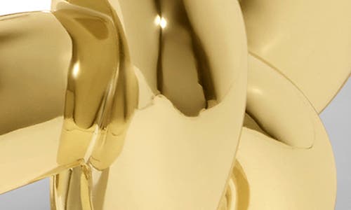 Jennifer Fisher Thin Knot Cuff Bracelet In Yellow Gold