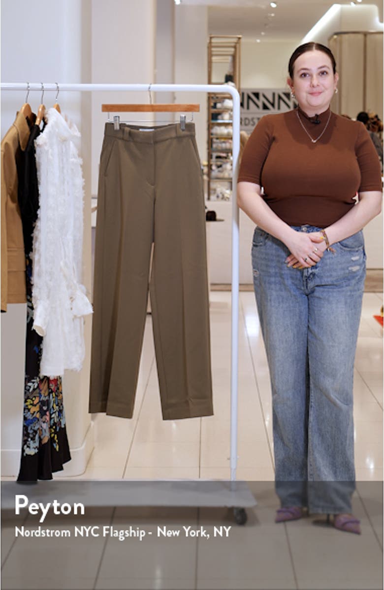 High Waist Wide Leg Pants, sales video thumbnail
