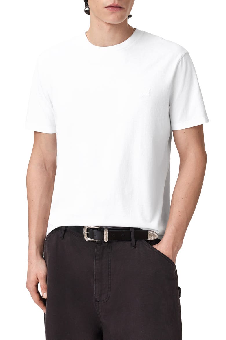Cipher Relaxed T-Shirt, Main, color, CHALK WHITE