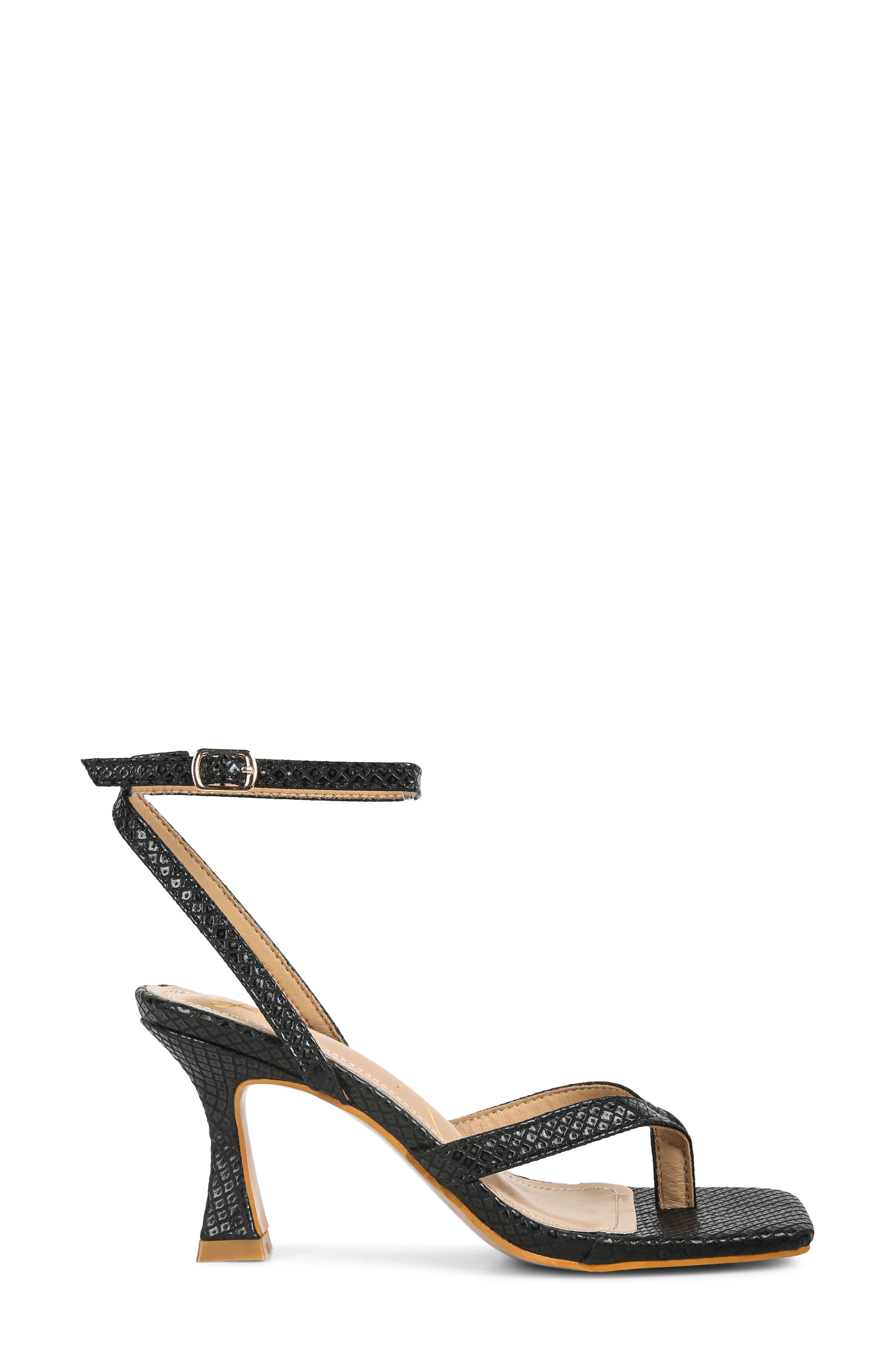 LONDON RAG Celty Croc Embossed Sandal, Alternate, color, 