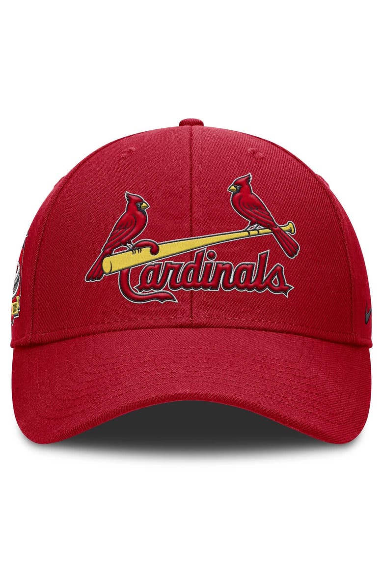 Nike Men's Nike Red St. Louis Cardinals Rise Gaberdine Adjustable Hat, Alternate, color, Red