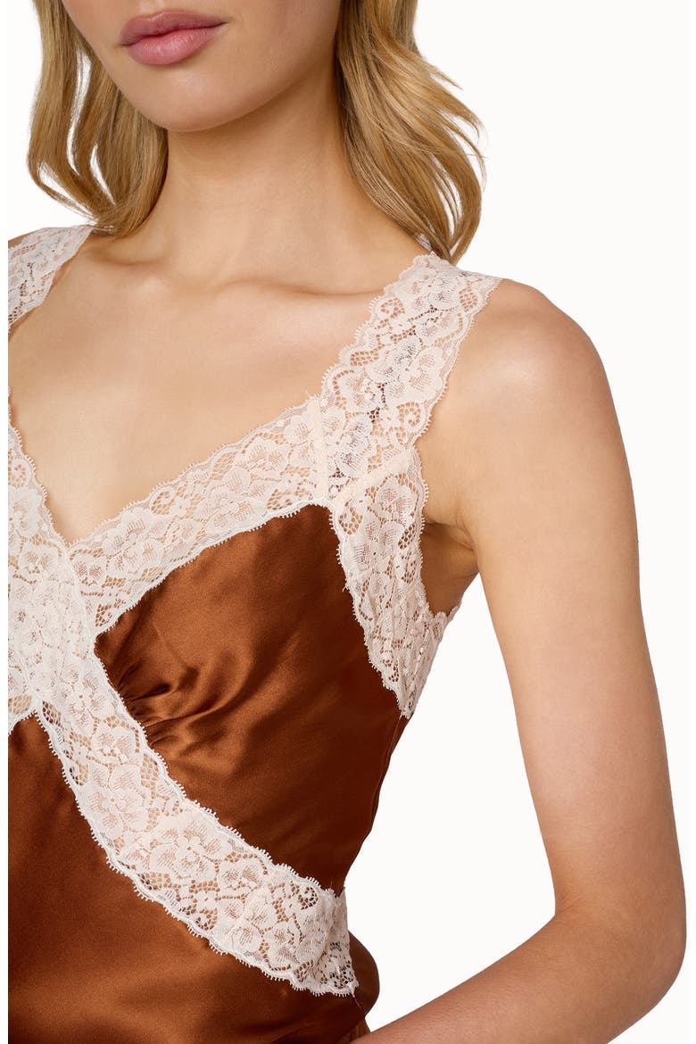 Helga Bias Silk Camisole, Alternate, color, MAPLE SYRUP