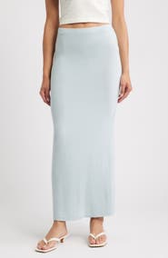 ARTLESS FOREVER Eloise Back Slit Maxi Skirt