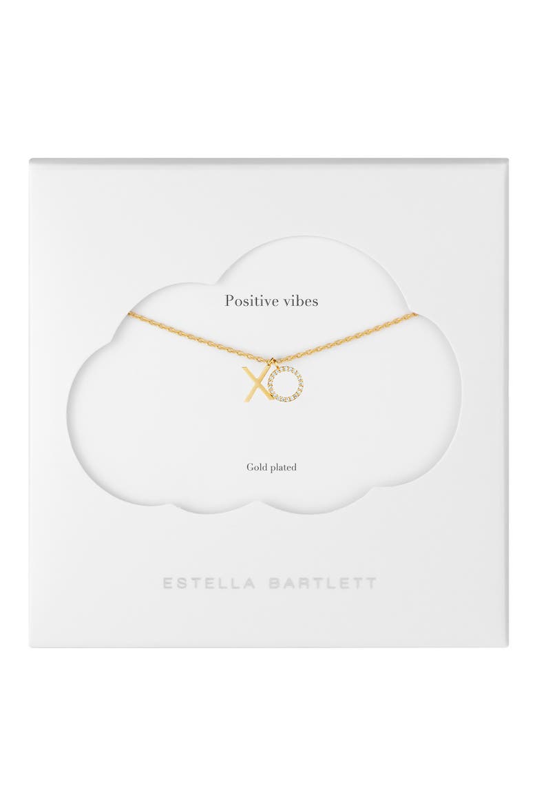 Positive Vibes Pendant Necklace, Alternate, color, GOLD