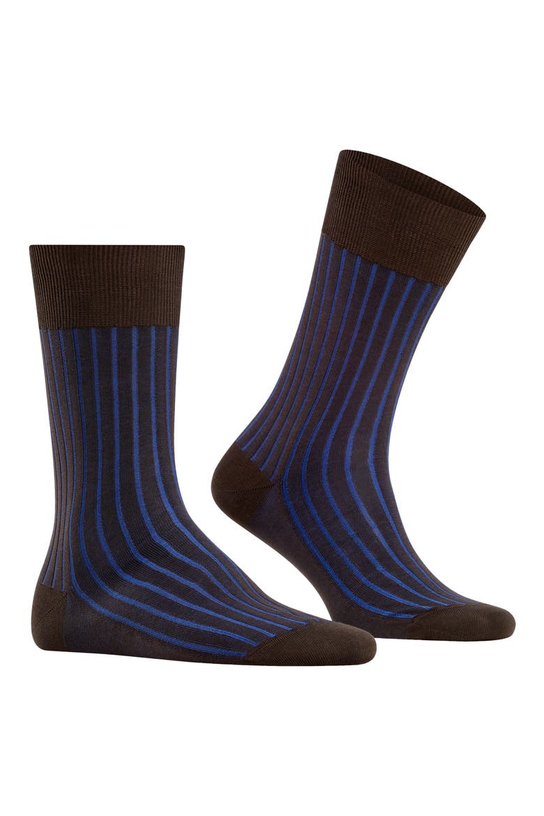 Shadow Cotton Socks, Main, color, ANTHRACITE MEL.