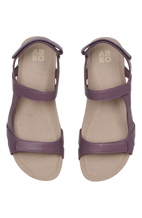 Abeo Oasis Sport Sandal In Purple - Regular