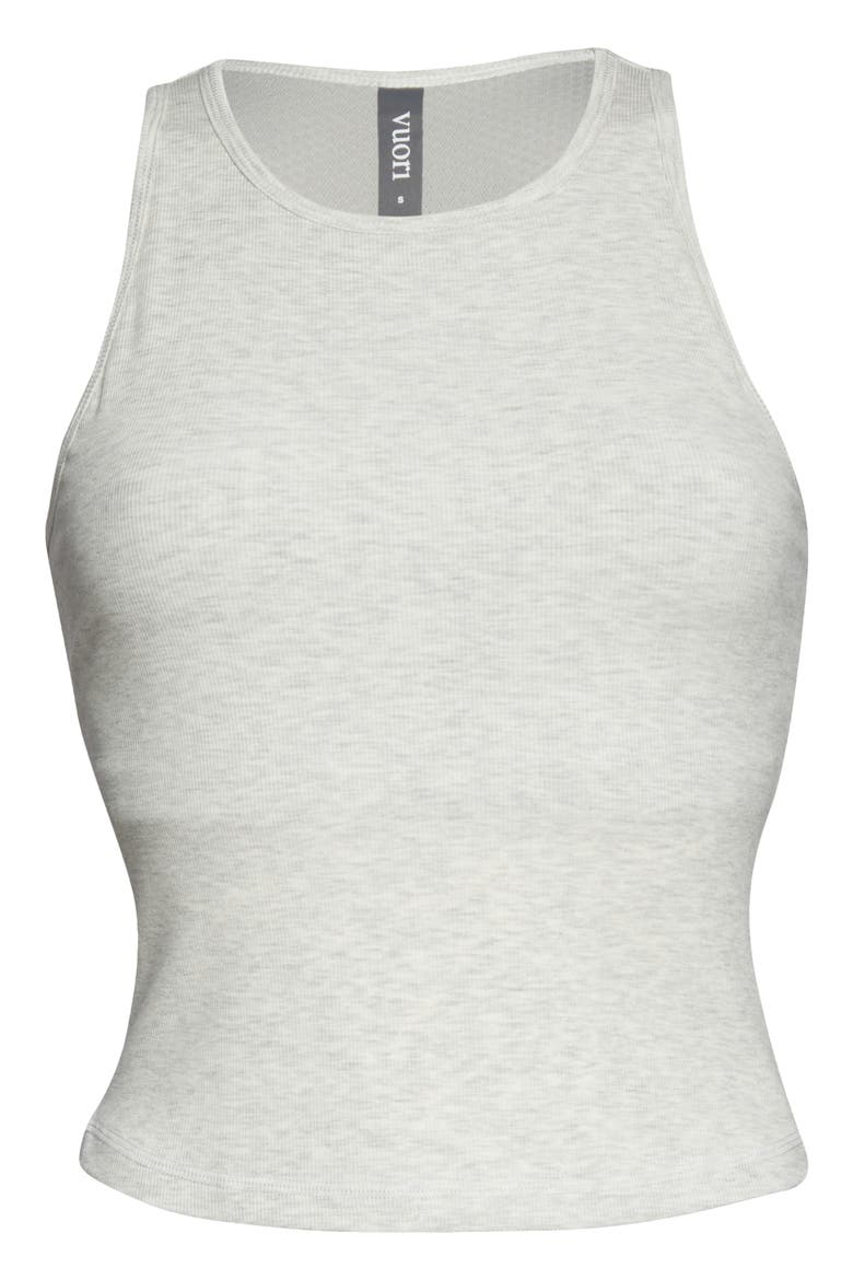 Pose Plyo Tank, Alternate, color, WHITE HEATHER GREY