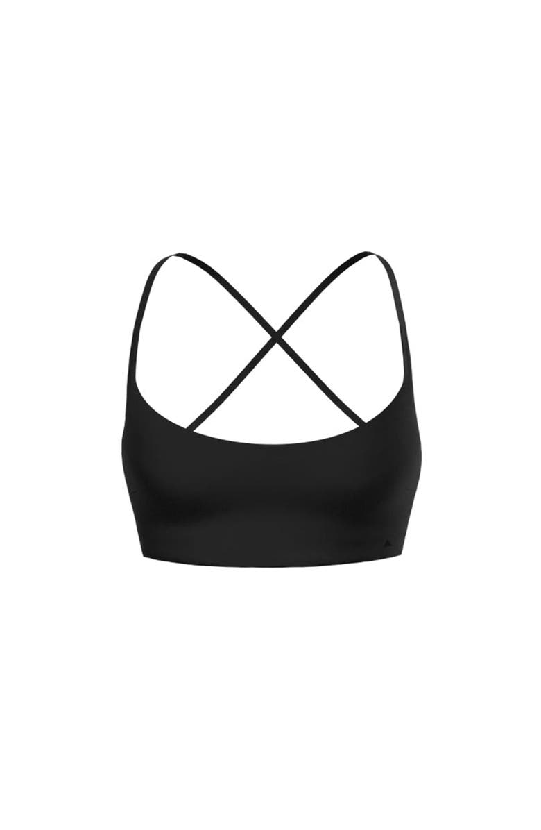 Vitality Cloud II Strappy Bra, Alternate, color, Midnight