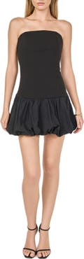 Endless Rose Strapless Bubble Minidress